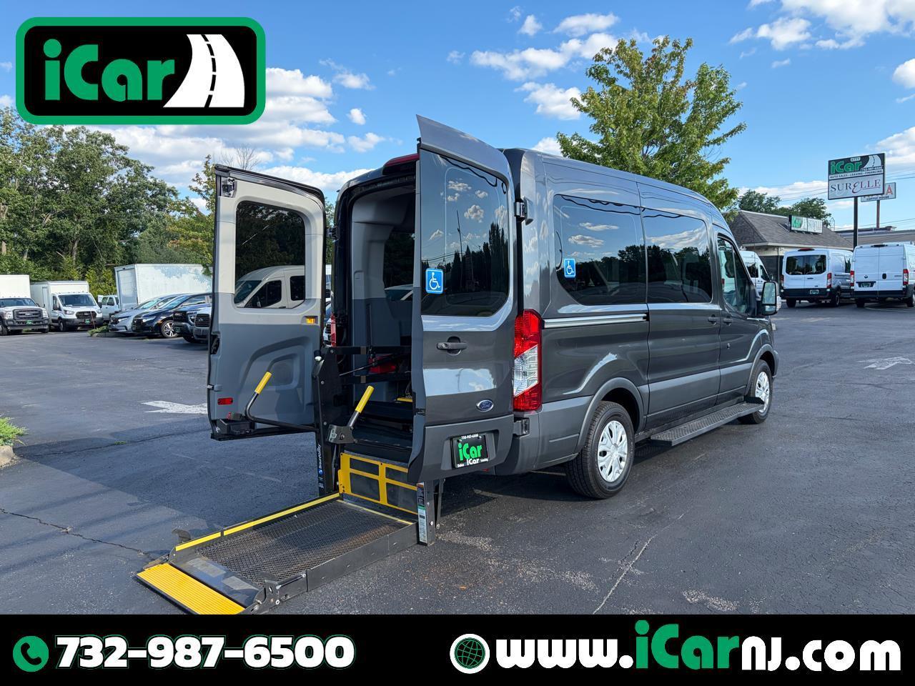 2018 Ford Transit Passenger Wagon T-150 130" Med Roof XL Sliding RH Dr