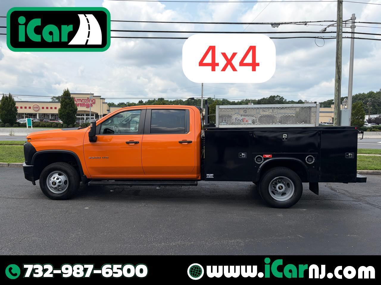 2021 Chevrolet Silverado 3500HD CC 4WD Crew Cab 177" WB, 60" CA Work Truck
