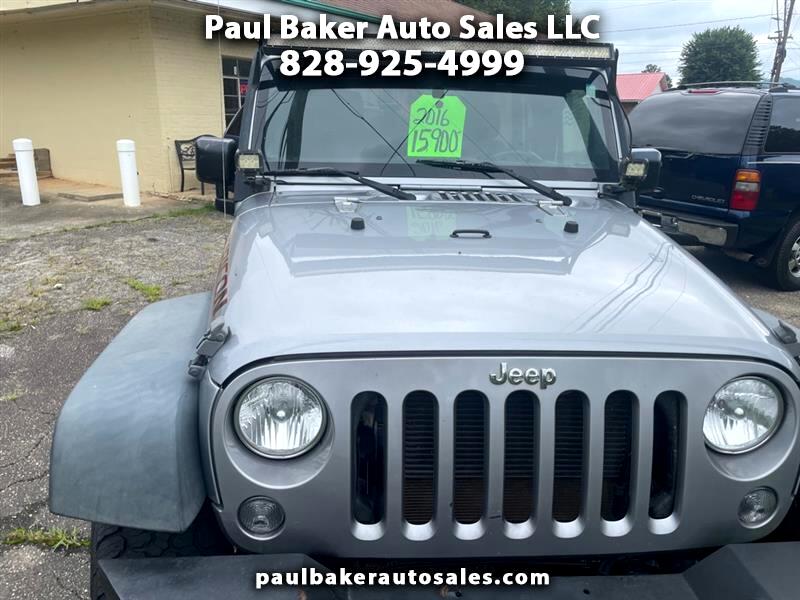 2016 Jeep Wrangler Unlimited Sport 4WD