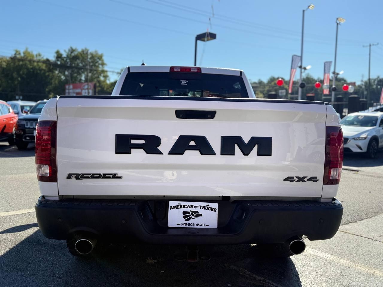 RAM 1500 Rebel Crew Cab SWB 4WD 2017