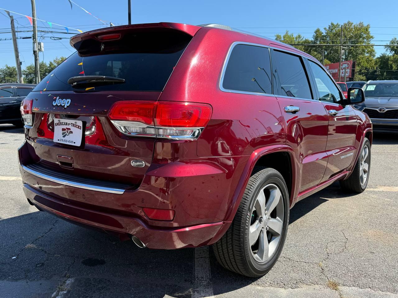Jeep Grand Cherokee Overland 2WD 2016