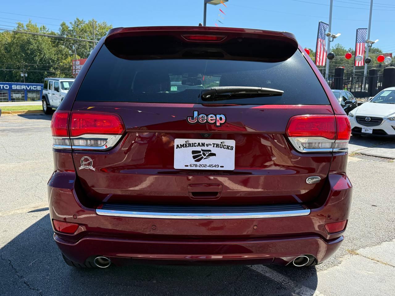 Jeep Grand Cherokee Overland 2WD 2016