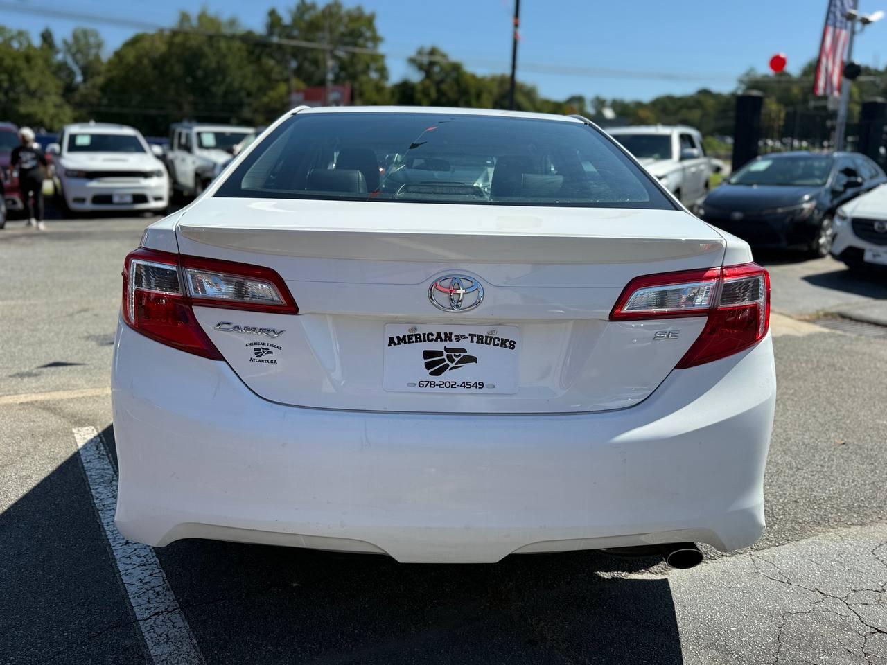 Toyota Camry SE Sport 2014