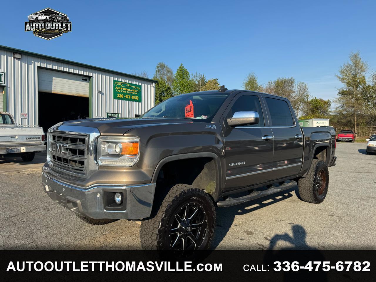 GMC Sierra 1500 SLT Crew Cab Short Box 4WD 2015