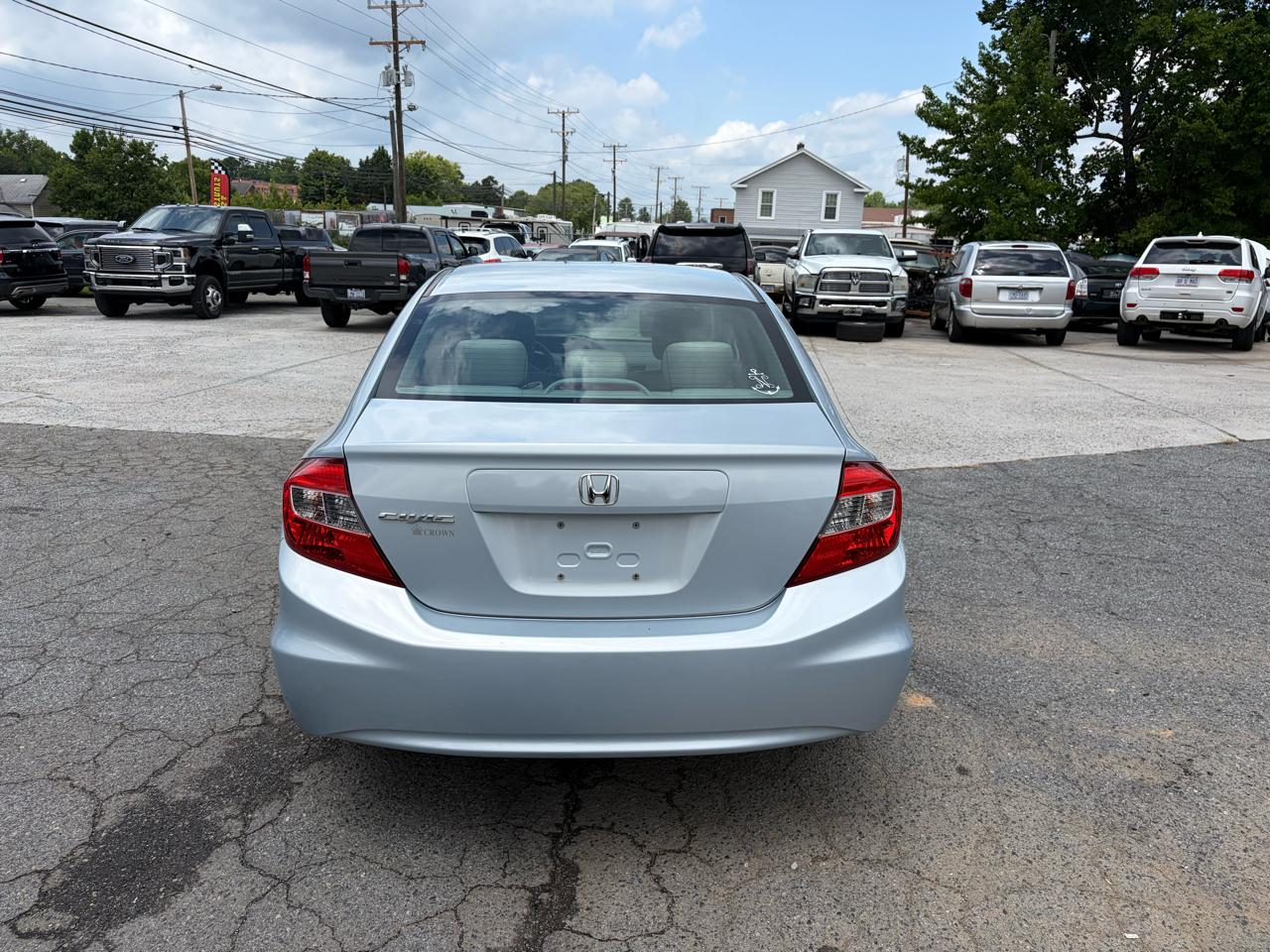 Honda Civic LX Sedan 5-Speed AT 2012