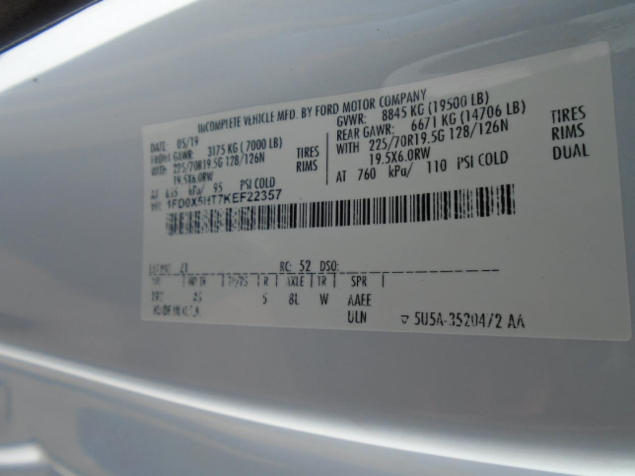 Ford F-550 SuperCab DRW 4WD 2019