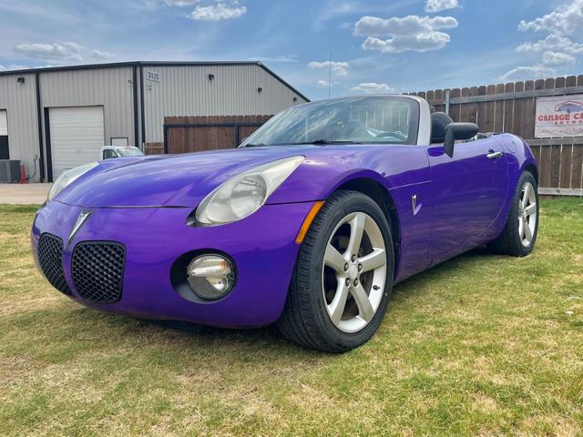 Purple 2008 Pontiac Solstice Convertible Rear-Wheel Drive Manual