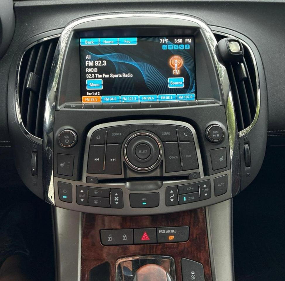 Buick LaCrosse Leather Package 2013