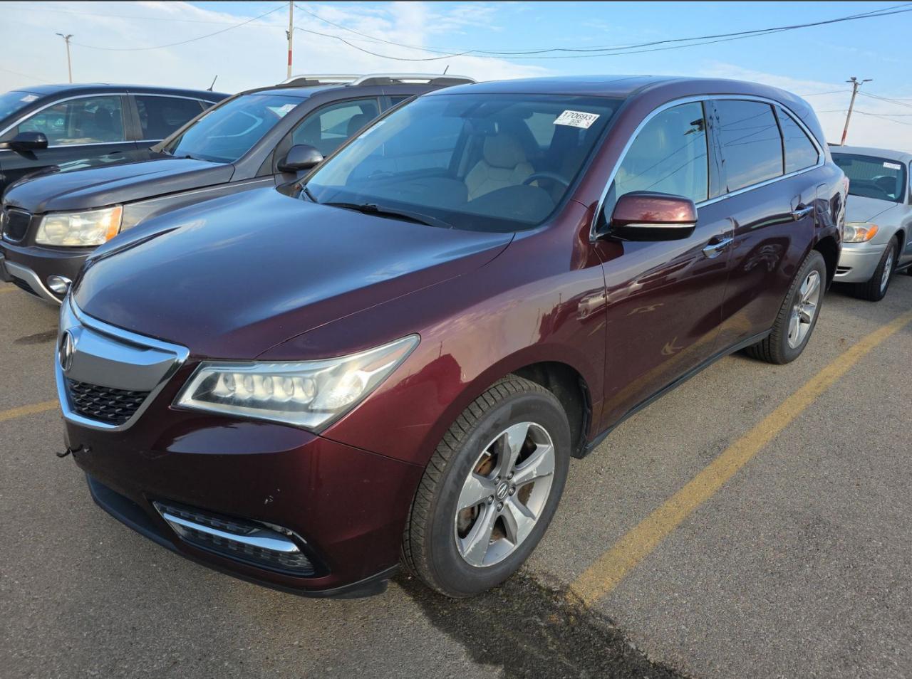 Acura MDX SH-AWD 6-Spd AT 2014