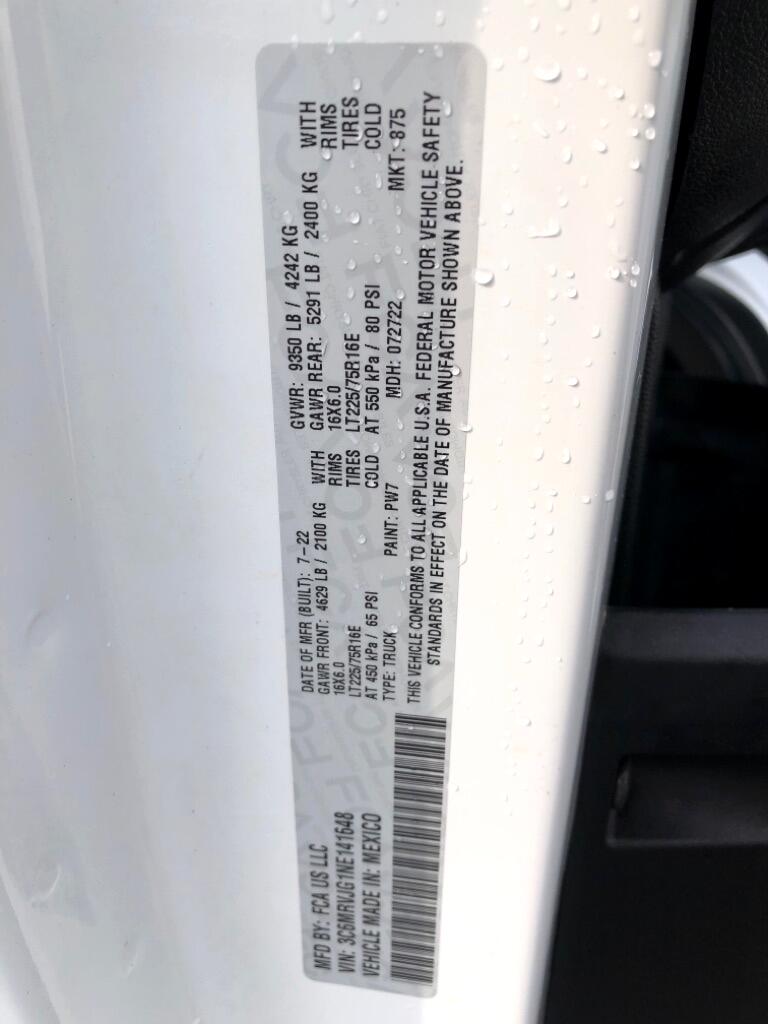 RAM Promaster  2022 RAM Promaster  2022