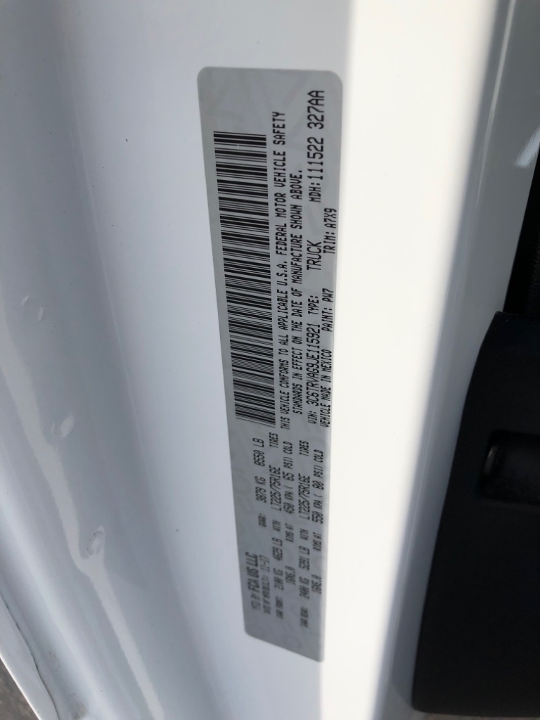 RAM Promaster  2018 RAM Promaster  2018