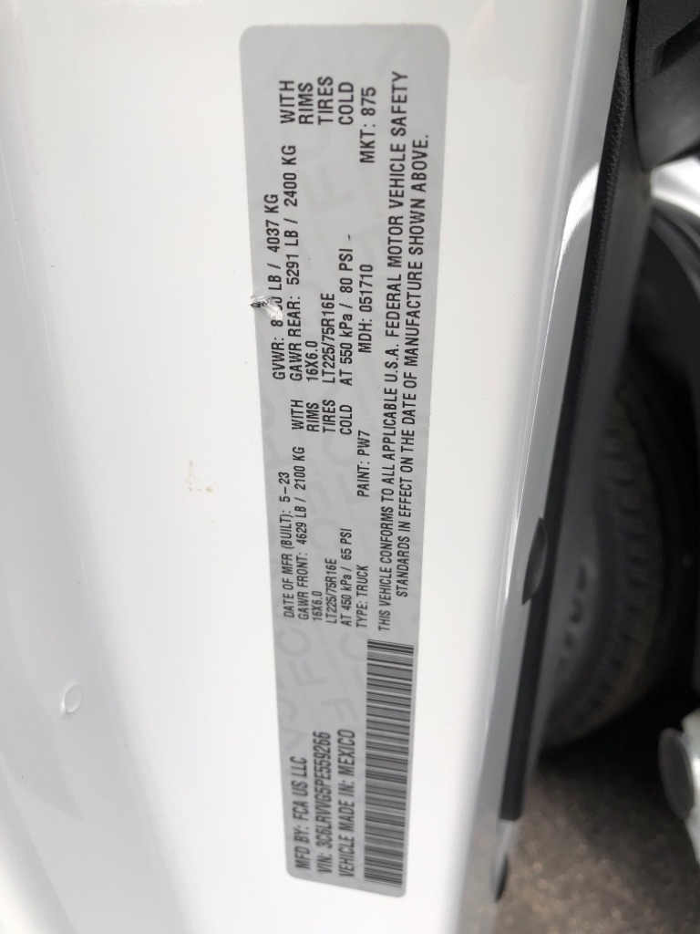 RAM Promaster  2023 RAM Promaster  2023