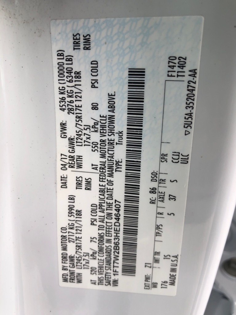 Ford F-250 SD  2017 Ford F-250 SD  2017