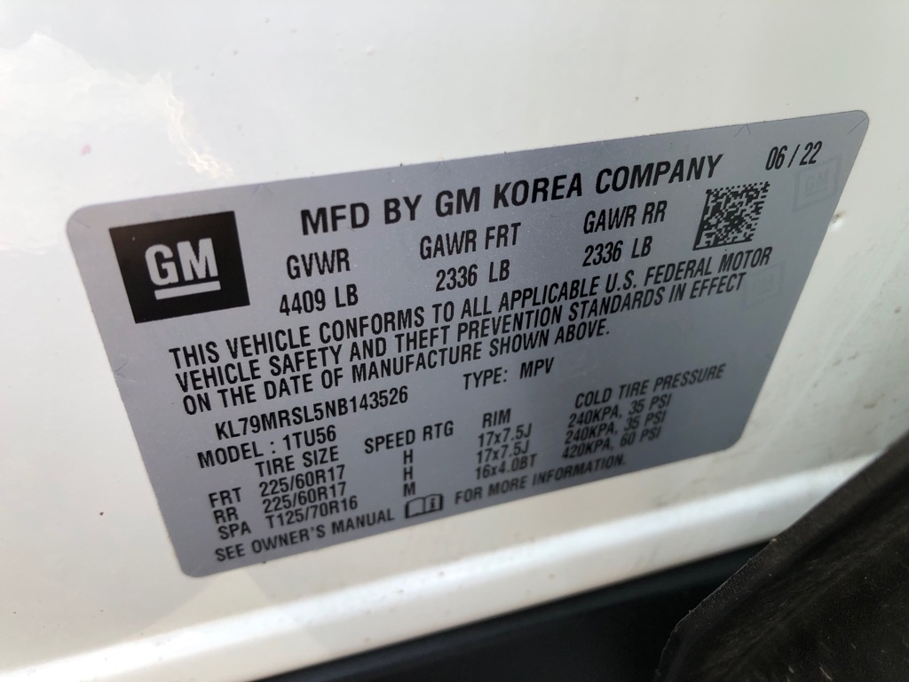 Chevrolet TrailBlazer  2022