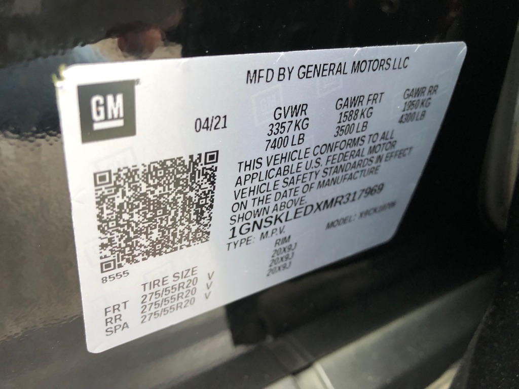 Chevrolet Tahoe  2021