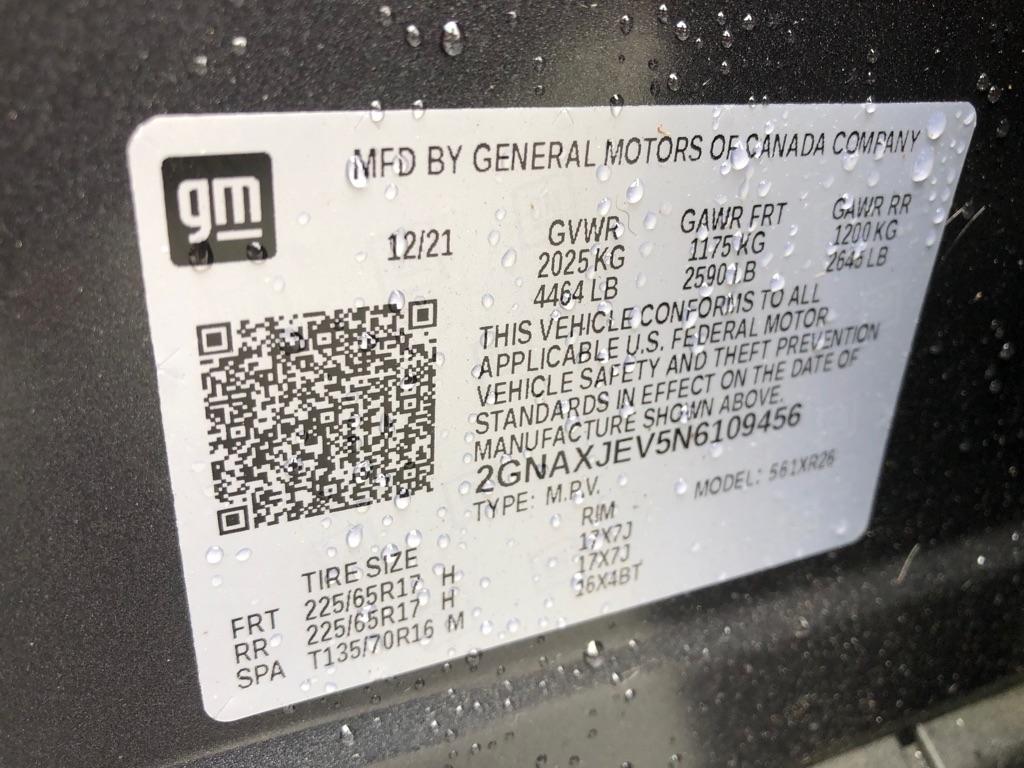 Chevrolet Equinox  2022