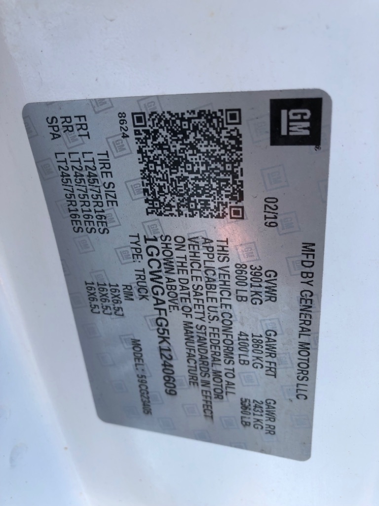 Chevrolet Express  2019