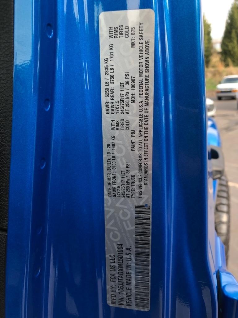 Jeep Gladiator  2021