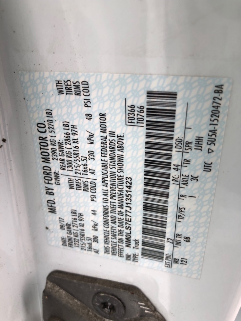 Ford Transit Connect  2018