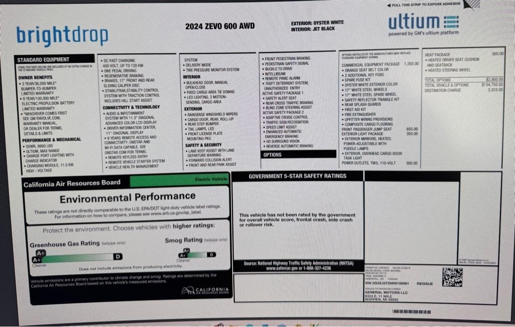 BrightDrop  Zevo  2024