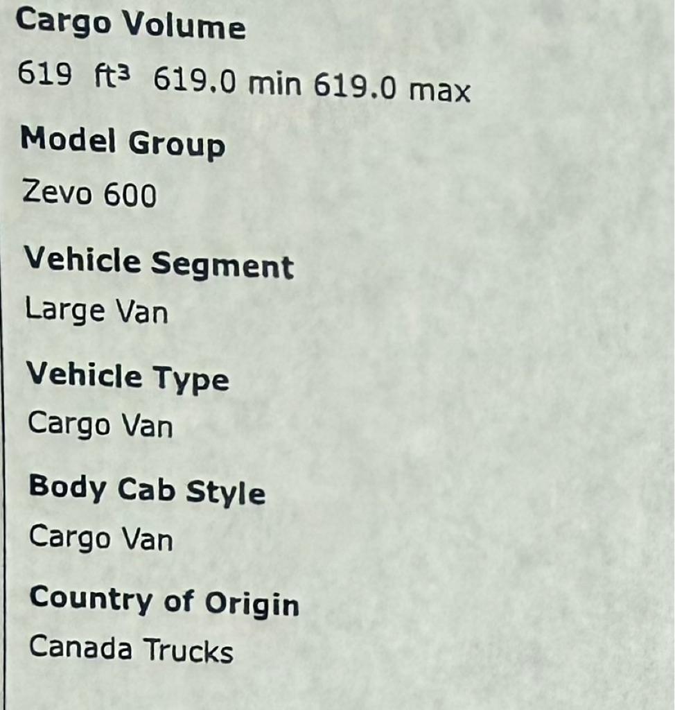 BrightDrop  Zevo  2023