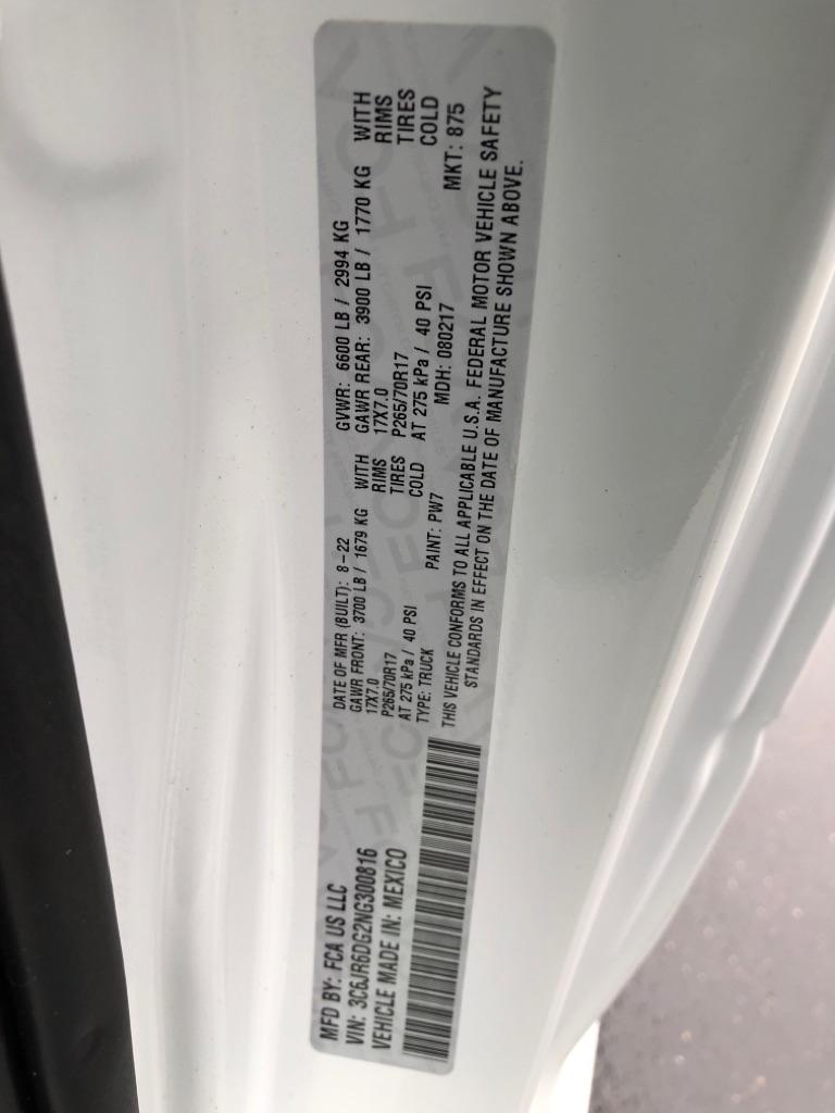 RAM 1500 Classic  2022