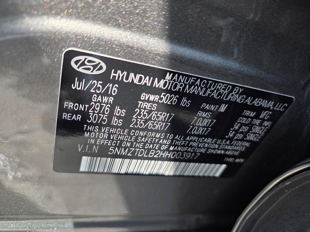 Hyundai Santa Fe  2017