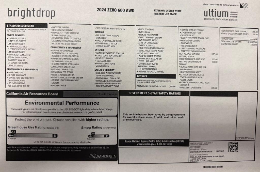 BrightDrop  Zevo  2024