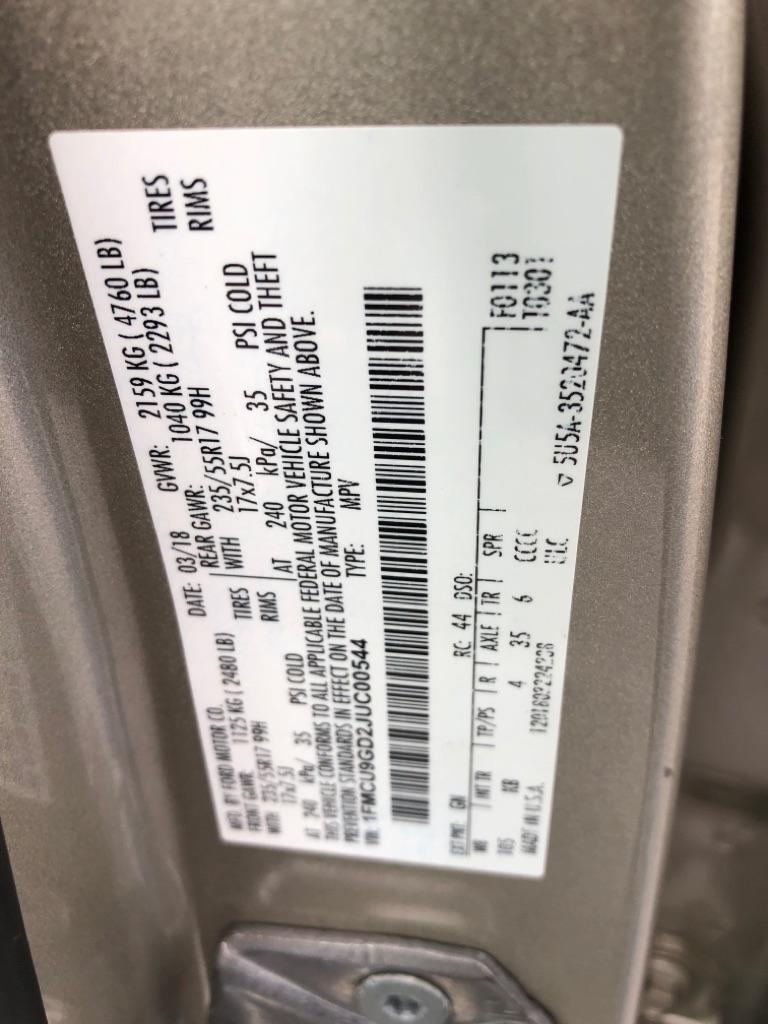 Ford Escape  2018