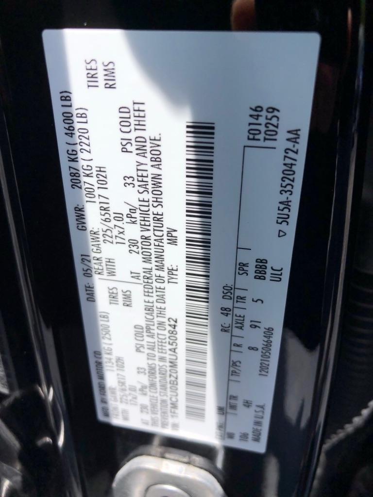 Ford Escape Hybrid  2021