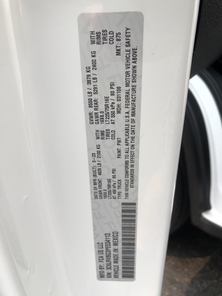 RAM Promaster  2023