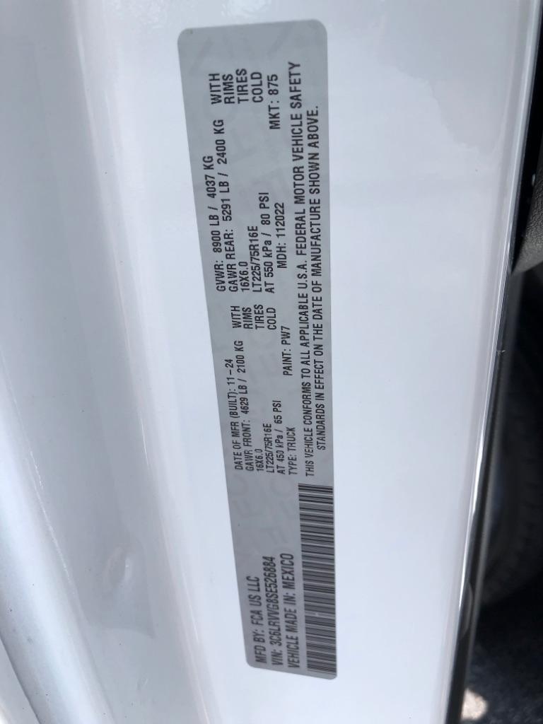 RAM Promaster  2025