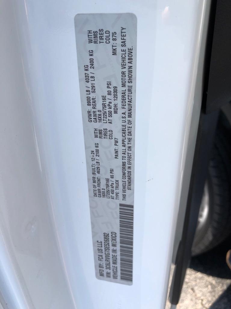 RAM Promaster  2025