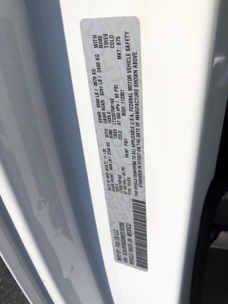RAM Promaster  2021