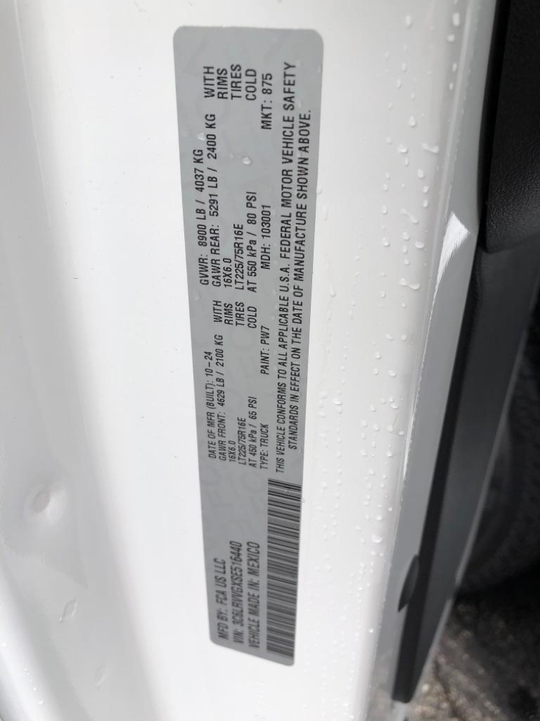 RAM Promaster  2025