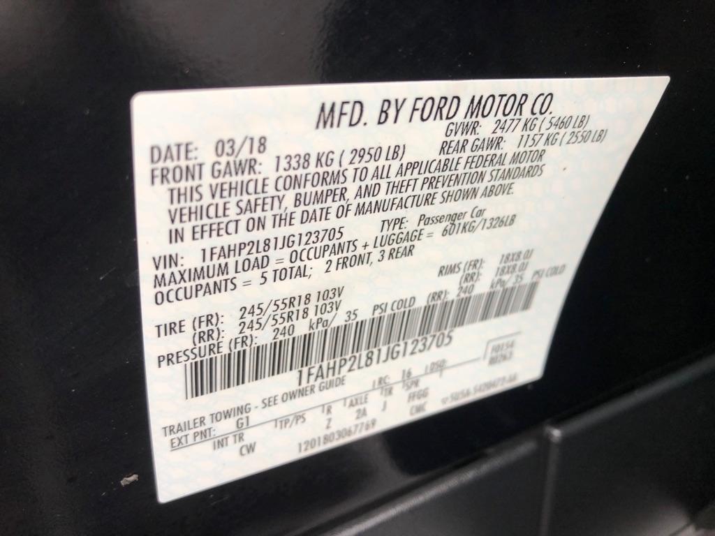 Ford Taurus  2018