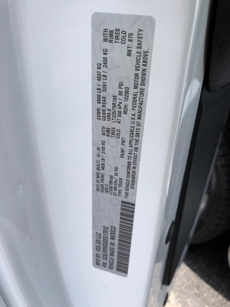 RAM Promaster  2025