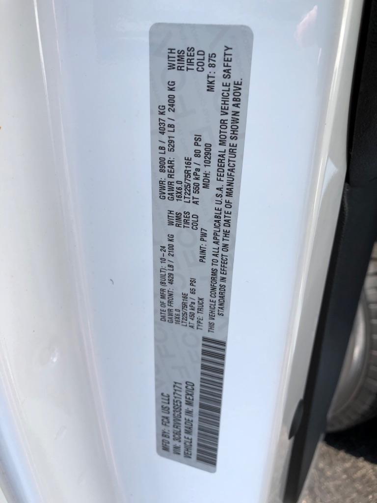 RAM Promaster  2025