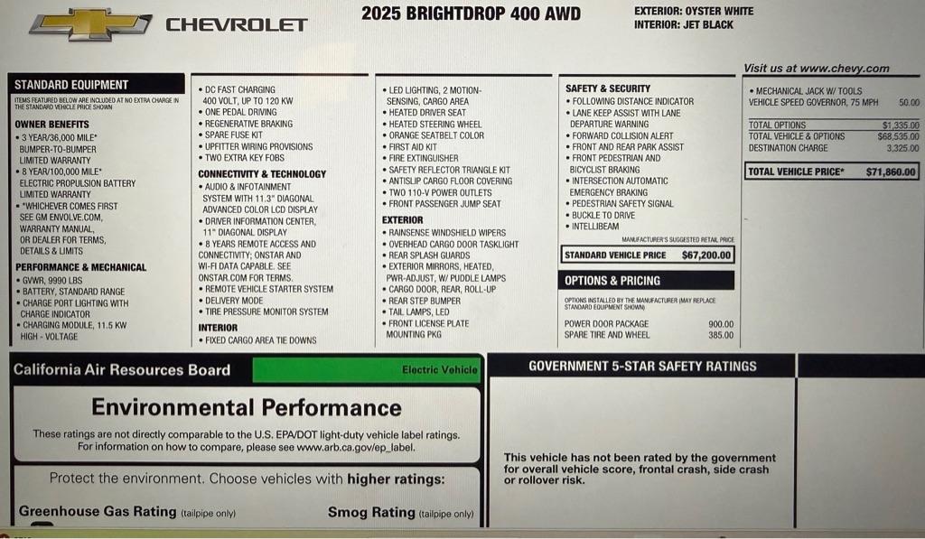 Chevrolet  Zevo  2025