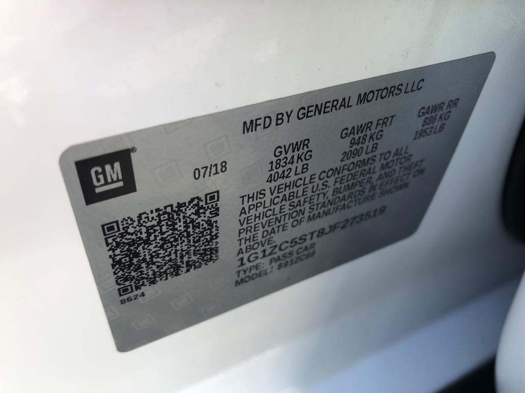 Chevrolet Malibu  2018