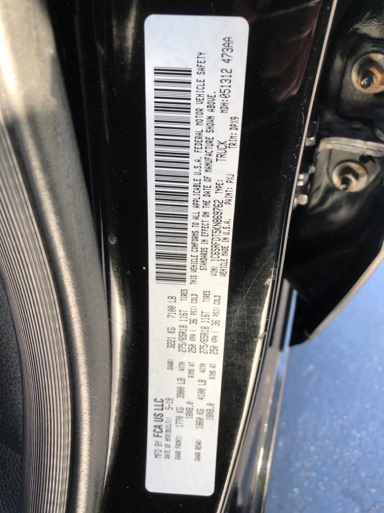 RAM 1500  2019