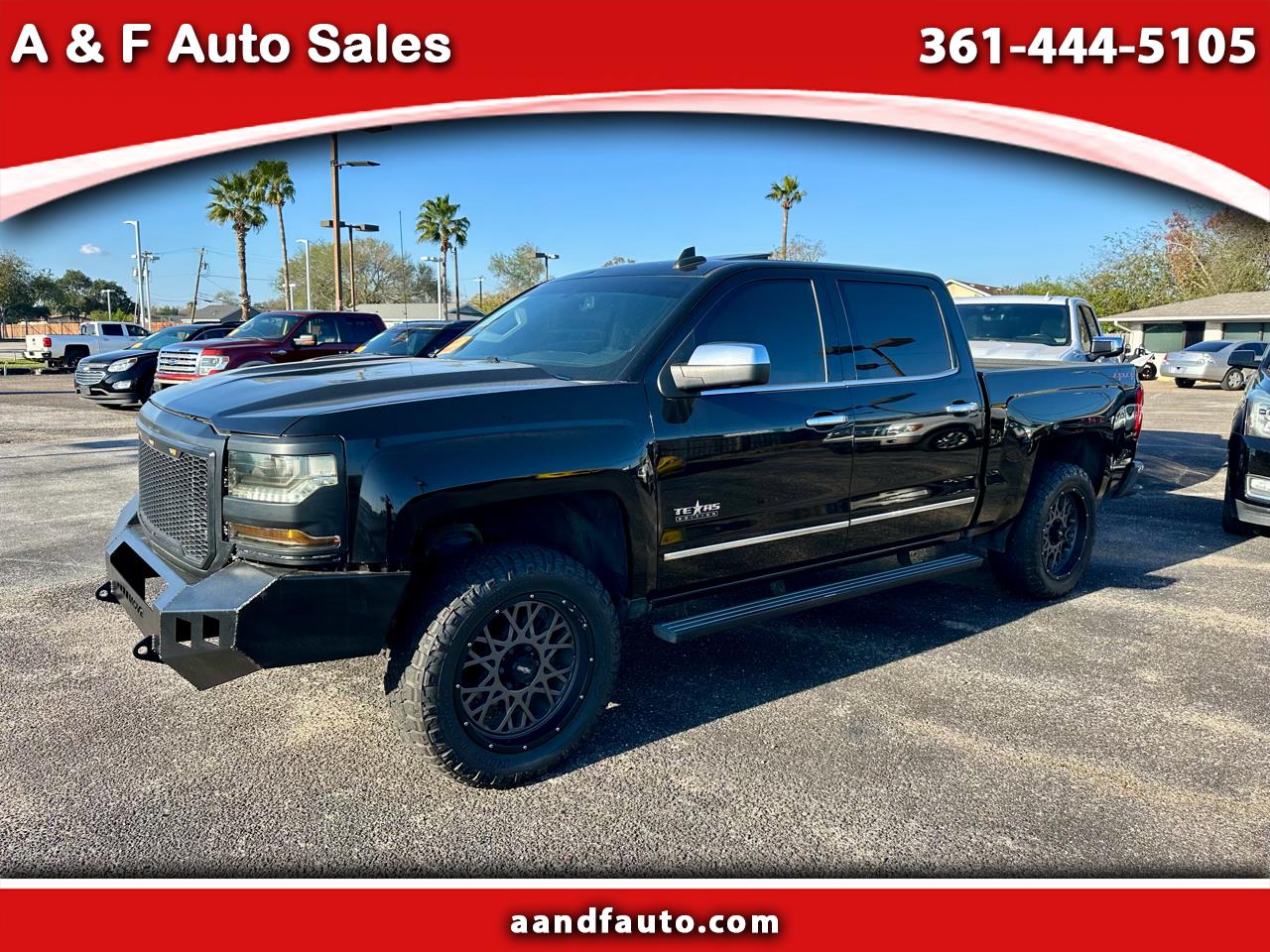 2018 Chevrolet Silverado 1500 LTZ Crew Cab 4WD
