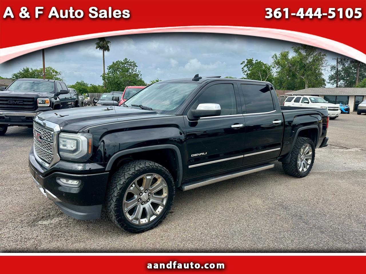 GMC Sierra 1500 4WD Crew Cab 143.5" Denali 2016