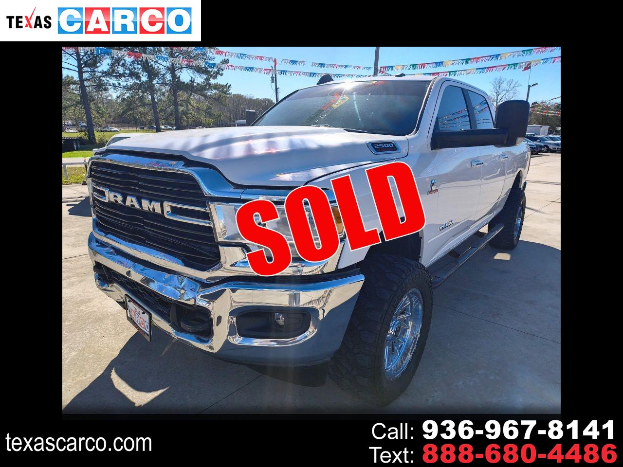 RAM 2500 Tradesman Crew Cab SWB 4WD 2019