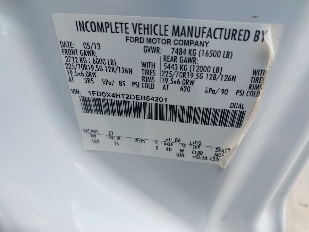 Ford F-450 SD SuperCab DRW 4WD 2013