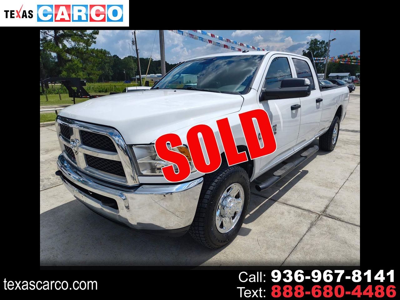 RAM 3500 Tradesman Crew Cab 4WD 2018