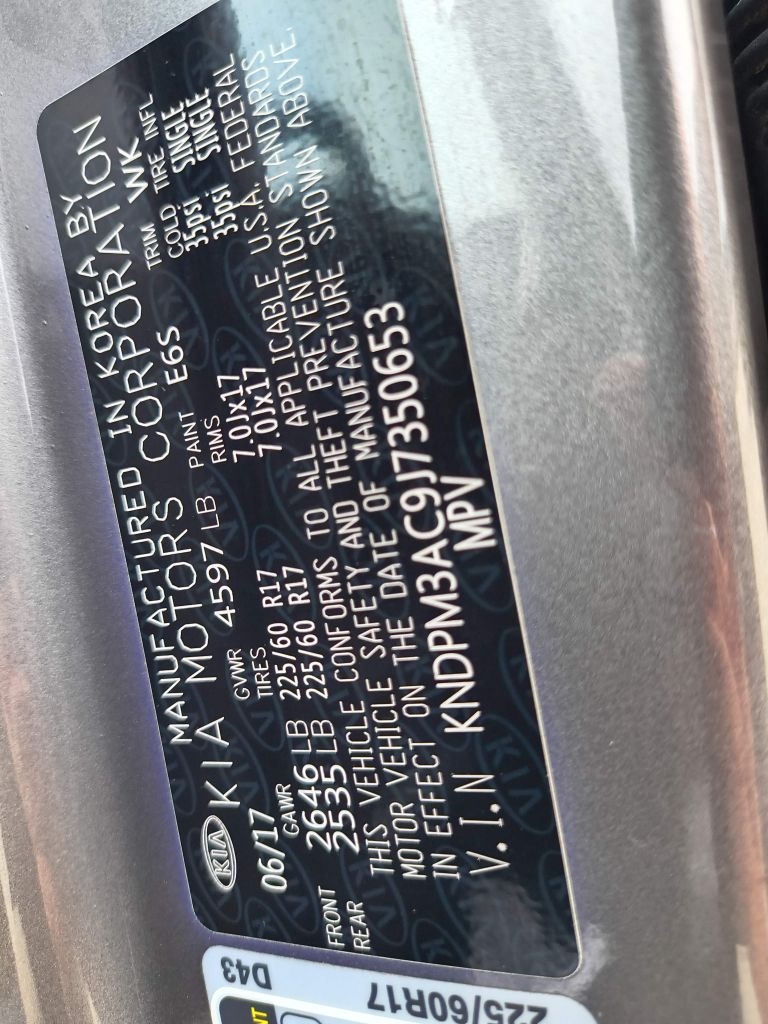 Kia Sportage LX FWD 2018