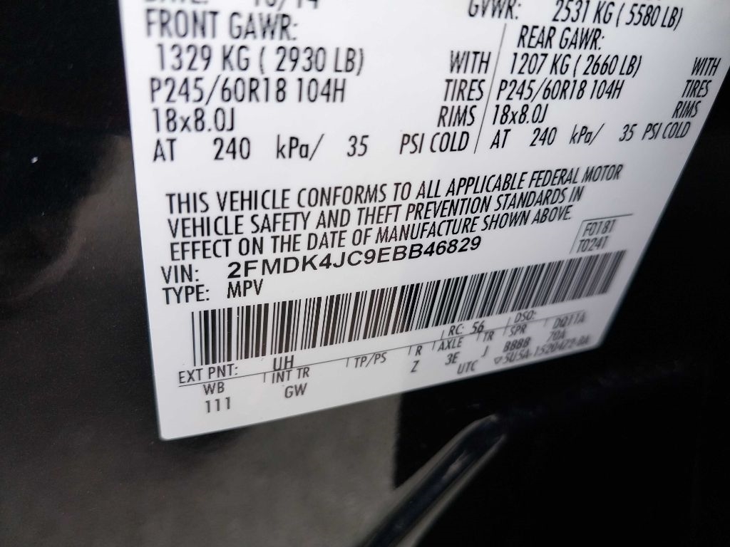 Ford Edge SEL AWD 2014