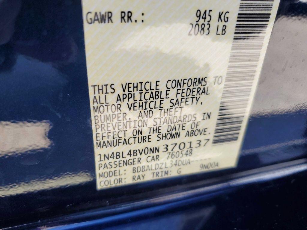 Nissan Altima 2.5 S 2022