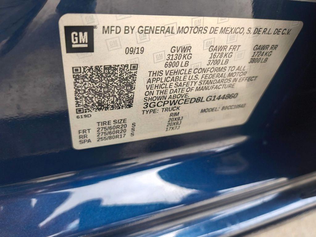 Chevrolet Silverado 1500 LT Crew Cab 2WD 2020